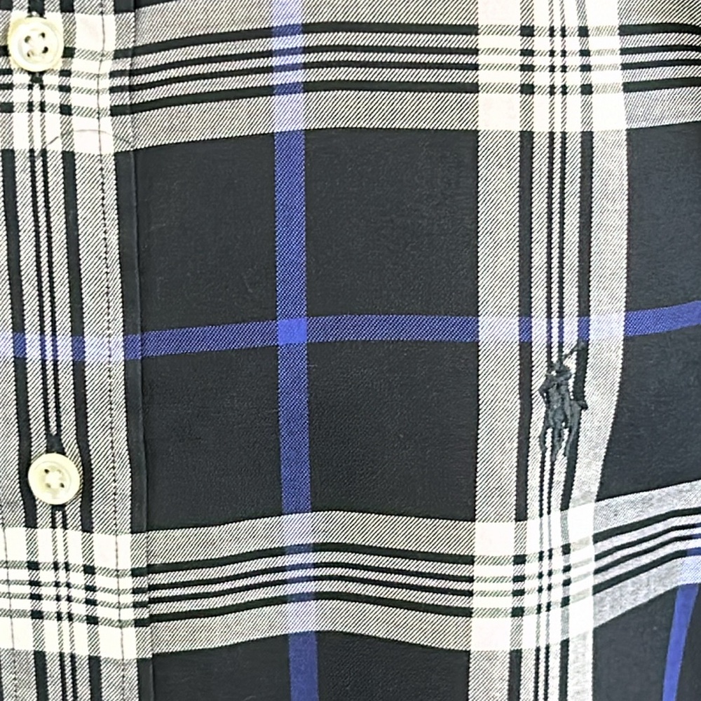 Ralph Lauren long sleeve button down collar shirt.  L - Picture 4 of 7